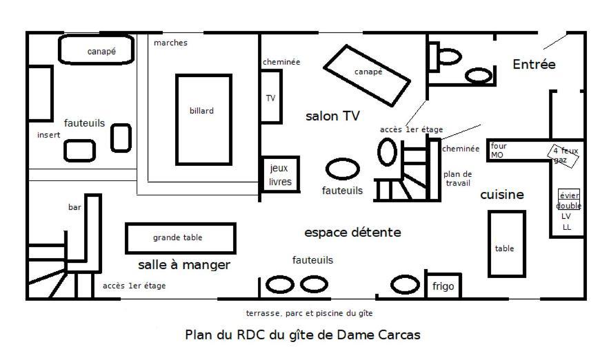 Domaine D'Herminis - Gite De Dame Carcas Carcassonne Zewnętrze zdjęcie